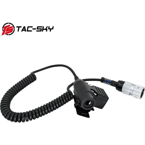 TAC-SKY 6-Pin U94 Ptt Spring Wire Ptt is Suitable For Tactical AN/PRC 148152 Walkie-Talkie Dummy Case Virtual Zygote