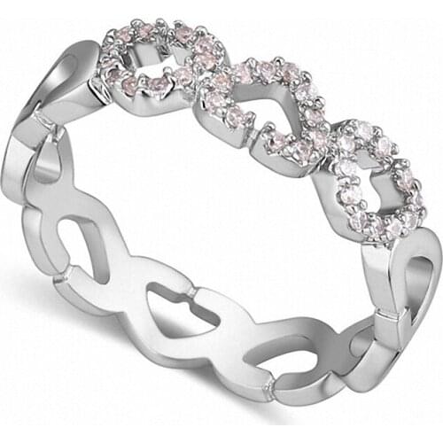 TRACYSWING Real Austrian Crystals Brand AAA Zirconia Micro Inlays Fashion Ring for women New Geometric Th-116498