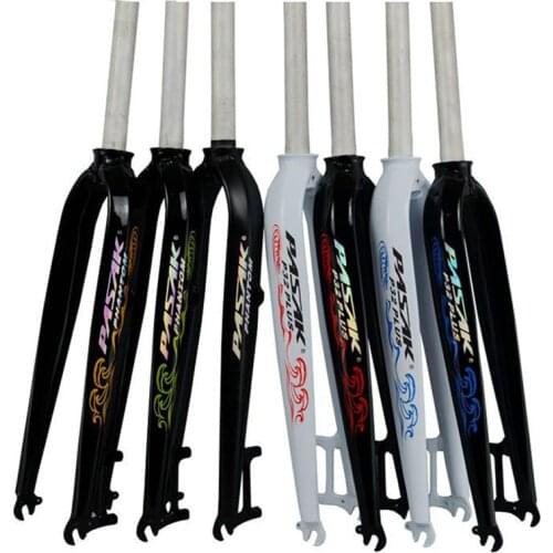 MTB Mountain bike Road bicycle Oil cast shaped hard fork 26/27.5 /29 inch 700C pure Disc Brake Aluminum Alloy Fork