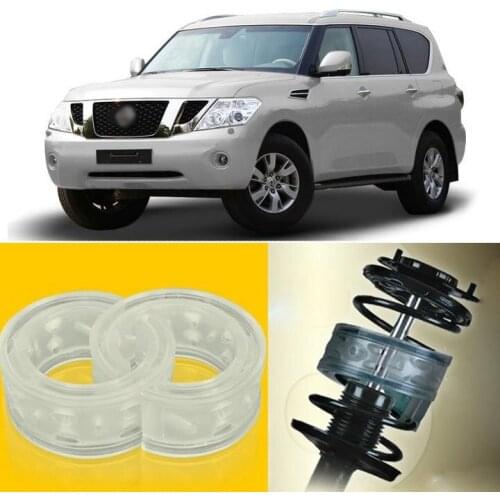 2pcs Power Front /Rear Shock Suspension Cushion Buffer Spring Bumper For Nissan Patrol