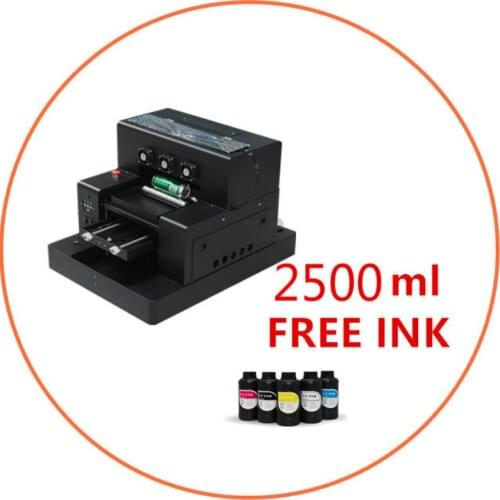 2019 New Version Automaitc A3 size LED UV Printer with Cylinder printing