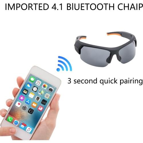2021 Hd 1080P Gepolariseerde Lens Mini Zonnebril Camera Multifunctionele Bluetooth MP3 Speler Sport Dv Video Recorder