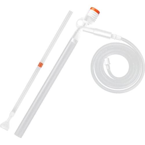Swimming pool Aquarium Gravel Cleaner Quick Water Changing Fish Tank Sand Cleaner Kit for Absorb Dirt Change Water Wash Sand