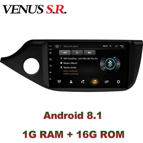 VenusSR Android 8.1 2.5D car dvd for KIA CEED multimedia headunit GPS gps navigation