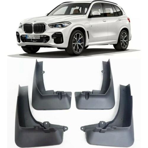 4pcs/set Car Mudguards Mud flaps For 2019-2020 BMW X5 M G05 Without Pedal mudflaps Splash Guards Fender Flares Genuine Mud flap