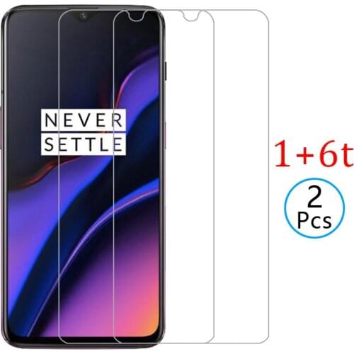 Case for oneplus 6t cover tempered glass screen protector on one plus 6 t t6 plus6t oneplus6t protective phone coque bag 6.41 9h