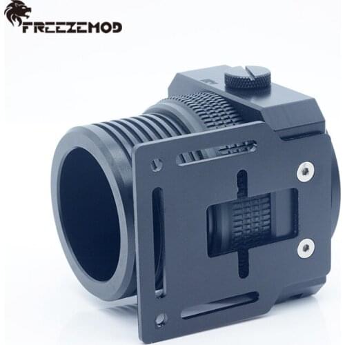 FREEZEMOD PC Water Cooling D5 Pump DOMESTIC 1200L-1300L/H Metal Armor Set POM Magnetic Suspension PWM Pump,PU-GPD5