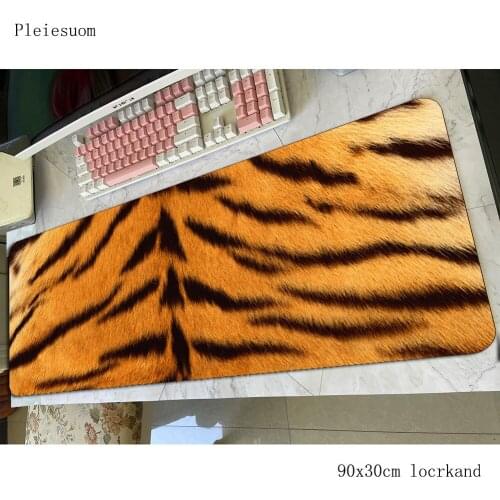 Cheetah print mouse pad 800x300x4mm mats xl Computer mouse mat gaming accessories Christmas gifts mousepad keyboard games gamer