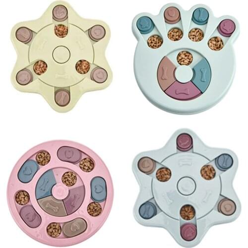 Dogs Puzzle Toys Increase IQ Interactive Slow Dispensing Feeding Pet Dog Training Games Feeder For Small Medium Large Dog Puppy