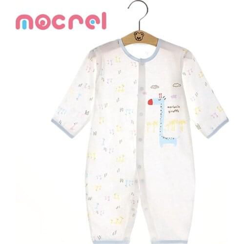 Newborn Baby Winter Clothes Baby Boy Girls Rompers Long Sleeve Rompers Clothing Thin Cotton Spring Summer Air Conditioning Suits