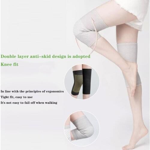 Heated Knee Brace Wrap Knee Brace Sleeve Protector Warm Self‑Heating Knee Pads Health Care for Arthritis B2Cshop