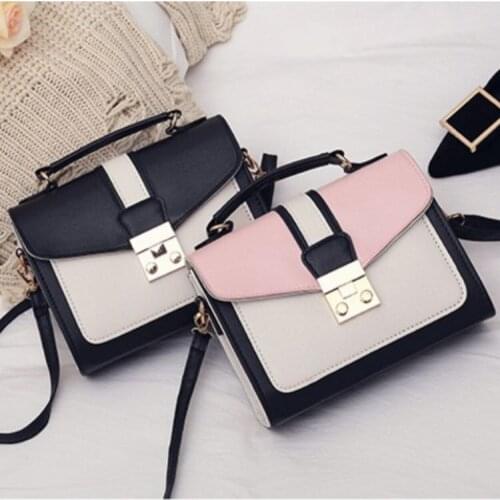 HANSOMFY 2019 New Women Brand Desinger PU Leather Shoulder Bag Small Female Crossbody Bags For Girls Ladies Messenger Bag MQ-82