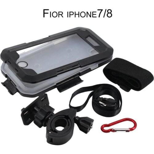 Outdoor Cycling Support Waterproof Diving Phone Case Bicycle Motorcycle Holder Waterproof Bike Phone Case Bag for iPhone 7 8