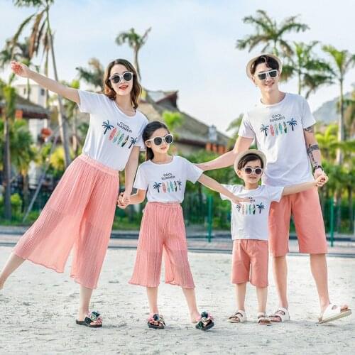 【suit】The new 2021 family clothes Parents and children clothes family clothing couples clothes Couple outfit 9068