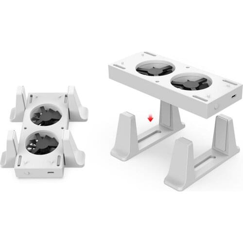 Console Stand Game Console Mount Holder Bracket Vertical Stand Holder With Cooling Fan For Xbox Series S Console