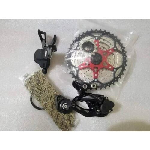 DEORE M6000 groupset 10S right shifter + rear derailleur + YBN chain + skilful cassette MTB bike groupsets