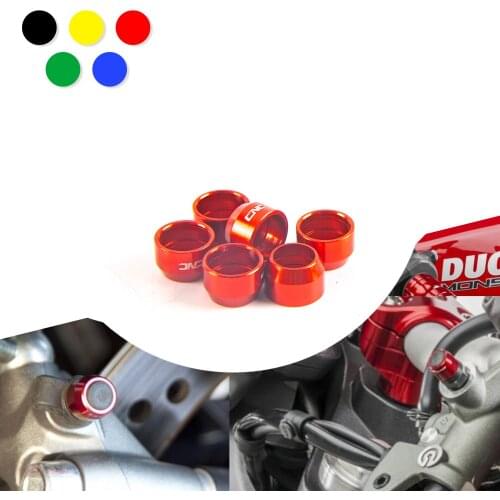 Motorcycle Universal Billet Bleed Valve Cover Kit For Ducati Panigale V2 Streetfighter V4 2020 Accessori Moto Accessories