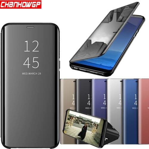 Mirror View Case For Huawei P30 P20 P10 Lite P Smart Y5 Y6 Prime Y7 2018 Y9 2019 Mate 20 Honor 7A 7C Pro 8A 8C 8X 10 9 Lite Capa