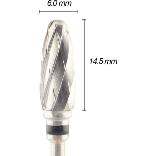 1Pcs/Lot Tungsten Carbide Dental Lab Burs - Cross Cut - Super Fine - ISO 190