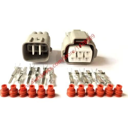 10 Sets Sumitomo 6 Pin TS Accelerator Pedal Automotive Connector Female Male For Toyota 6188-0175 6189-0323