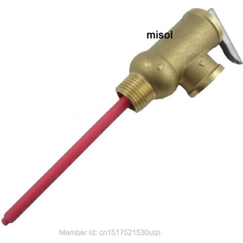 3/4" DN20 Brass TP Valve, temperature pressure relief valve
