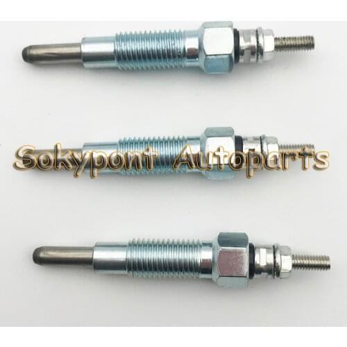 3pcs Glow Plug 15951-65510 15951-65512 15951-65513 for Kubota B4200 B5200 B6200 B7200 B8200 B9200 B20