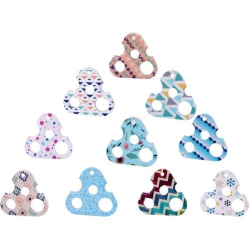 500pcs/lot Triangle Bottle Swiss Key Roller Bottle Opener Remove Roller Caps Orifice Reducer Inserts on Essential Oils