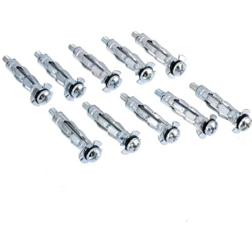 Free Shipping ALL SIZE M4/M5/M6 Hollow Wall Anchor Metal / Plasterboard Plug / Cavity Fixing Anchor Screw