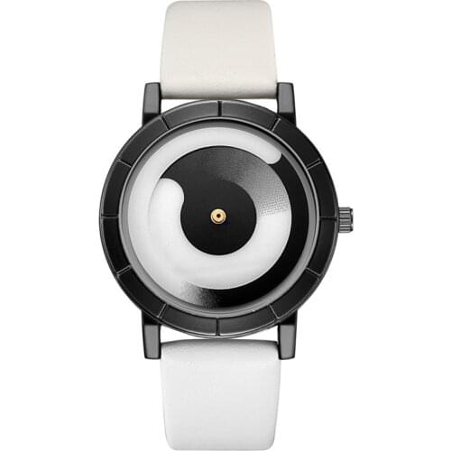 UTHAI CE72 Creative Trend Belt Watch Fashion Personality Mens Student Couple Quartz Watch