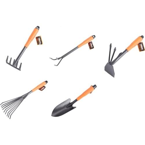 Black Durable Shovel/ Hoe / Three- Claw/ Five- Claw/ Nine- Claw Garden Tool Small Sharp Durable Garden Tool
