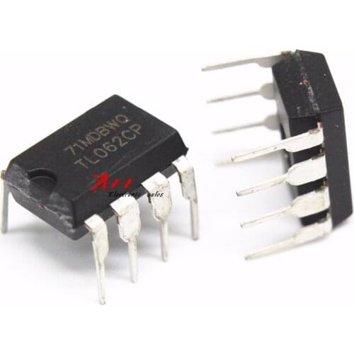 Low power dissipation chip 10PCS TL062 TL062CP DIP-8