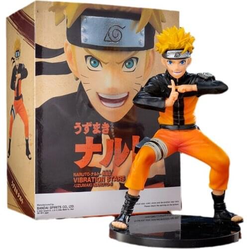 Naruto Figure Uzumaki Naruto Anime Model Gift Anime Character Ninja War 17cm PVC High Quality Dolls Collectibles Childrens Toys