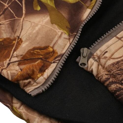 MagiDeal Thermal Soft Fleece Zippered Hunting Camo Vest for Men And Women