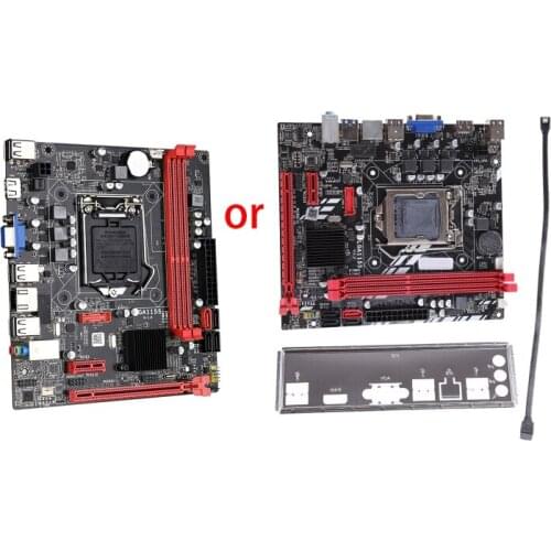 B75M Desktop Motherboard LGA1155 CPU Support M.2 NVME SSD 2xDDR3 Small Board with Display Input VGA HDMI-compatible