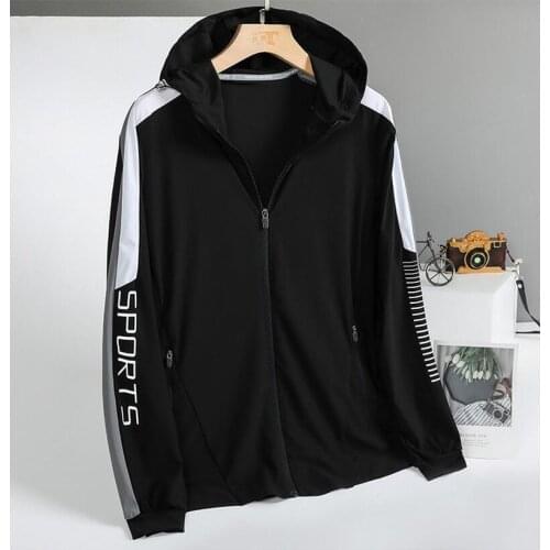 2021 Spring Summer Men Jacket Thin Slim Jackets Windbreaker Zipper Jacket Male Outwear Clothing