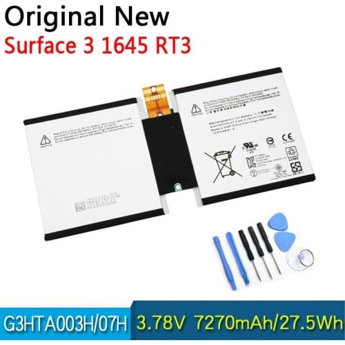 New Original G3HTA003H Battery For Microsoft Surface 3 1645 1657 Tablet PC G3HTA004H G3HTA007H 1ICP3/96/91-2 batteries