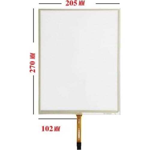Original 12.1'' inch touch screen 4: 3 vending machine IPC medical equipment four-wire resistive touch screen 205*270