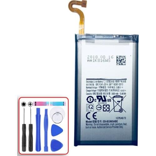 Original Replacement Battery EB-BG965ABE For Samsung GALAXY S9 Plus G9650 S9+ G965F EB-BG965ABE 3500mAh Phone Battery