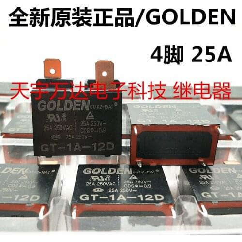 GT-1A-12D Relay 25A 4PIN 891WP-1A-C