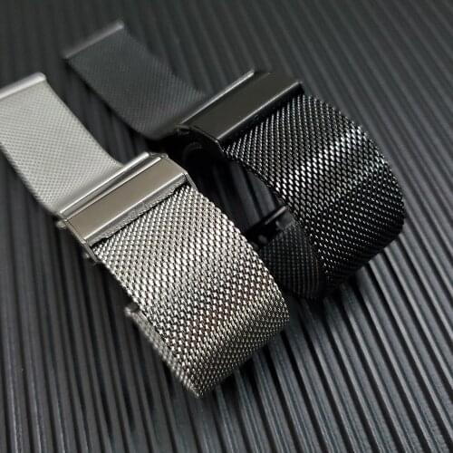 Metal Stainless Steel Milanese Strap for Amazfit GTR Stratos 3 Bip Watch Bracelet Watchband for Huami Amazfit GTS Wrist Band