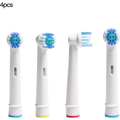 4pcs Replacement Brush Heads For Oral B Rotation Type Electric Toothbrush Replacement heads/ Pro Health/Triumph/ Advance Power