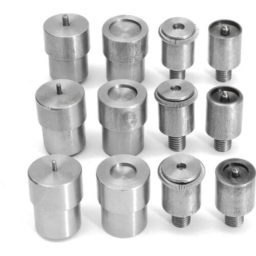 Eyelets Metal hole rivet Button mold machine for buttons Eyelets installation tool Metal stomatal dies Hand press button machine