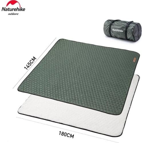 Naturehike Moisture-proof Cotton Wool Warm Mat Multi-person Outdoor Camping Mat Portable Sleeping Mat Tent Blanket NH20FCD11