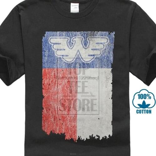 Waylon Jennings Men Texas Flag T Shirt Black 025879