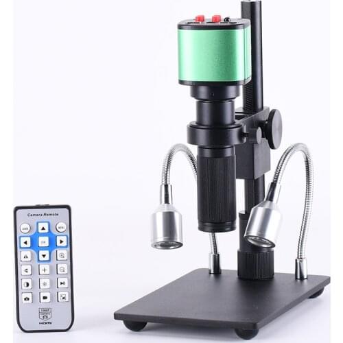 16MP HDMI-Compatible Microscope with 150X Lens Mini Microscope Camera Kit for PCB Phone Repair Soldering