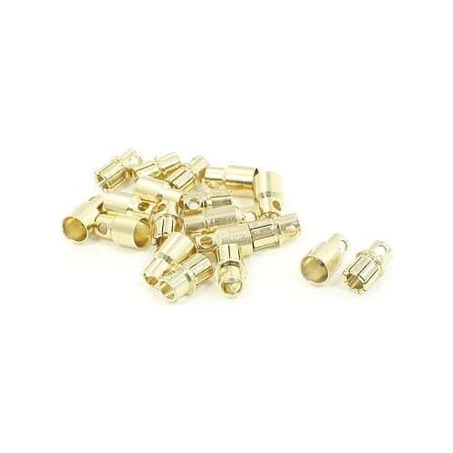 8mm Bullet Connector Brushless Motor Banana Plugs Female+Male Adapter 10 Pairs
