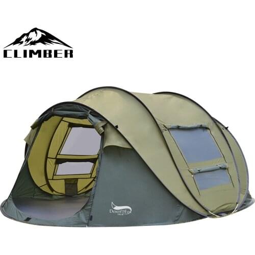New Store Automatic Pop-up Tent, 3-4 Person Outdoor Instant Setup Tent 4 Season Waterproof Tent for Hiking, Camping, Travelling