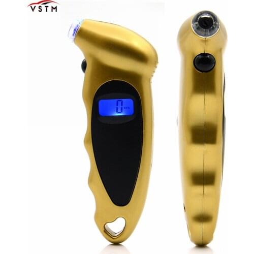 Best quality digital tire pressure monitoring car tire pressure gaugeTire pressure gauge 0-150 PSI Backlight High-precision