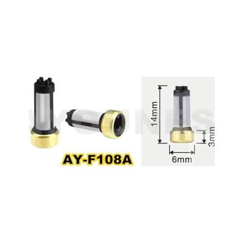 Hot wholesale 10pcs high quality fuel injector filter (14*3*6mm,AY-F108A) MD619962