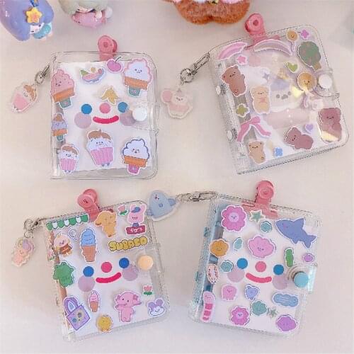 Cartoon Cute mini Cloud smiley Portable Notebook Pockets This Korean Small Fresh Mini Notebook Portable Coil Pocket Notebook